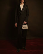 –SPECIAL– "LOEWE"2010’s-20’s wrap-front shawl collar tuxedo jacket