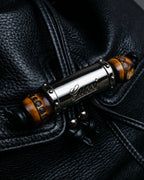 "GUCCI" Bamboo design combination chain shoulder leather bag