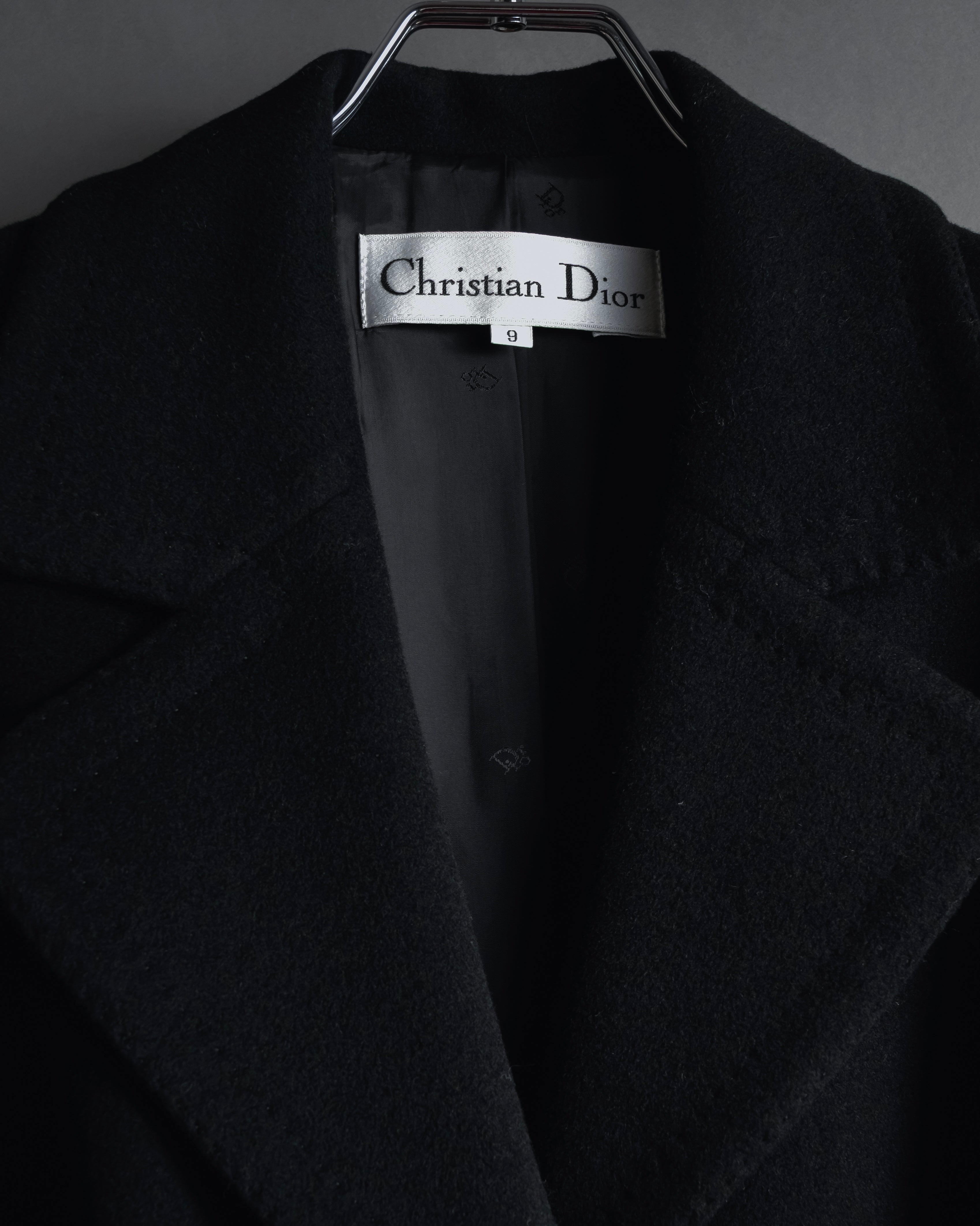 “Christian Dior” 90’s Belted wrap coat