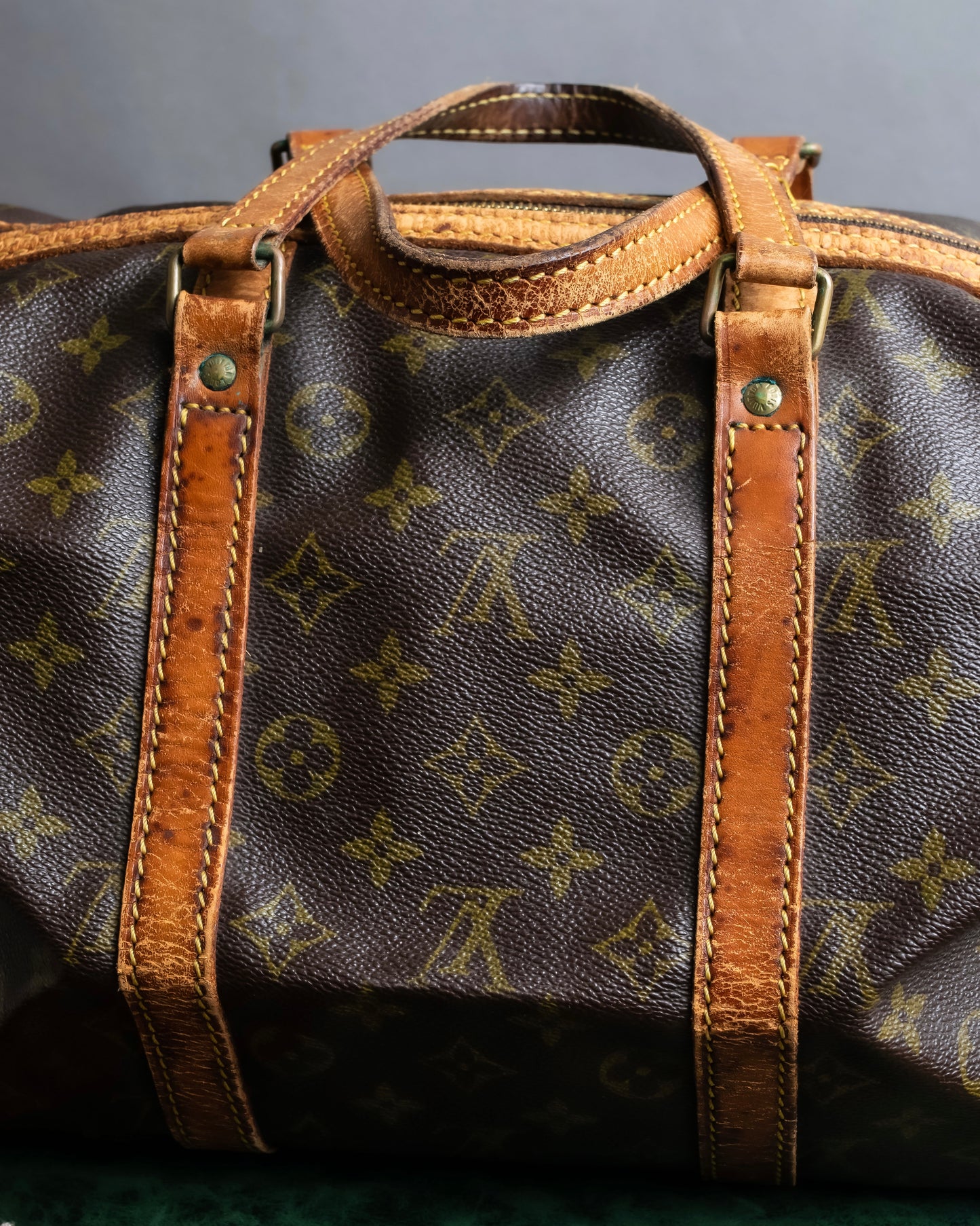 "LOUIS VUITTON" Sac souvre 35 monogram leather bag