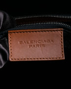 “BALENCIAGA” Le Dix 2 way hand bag