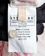 "John Galliano" 100% silk tropical floral regular collar shirt