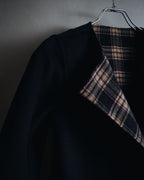 "WEEKEND MaxMara" 2010’s plaid virgin wool collarless jacket