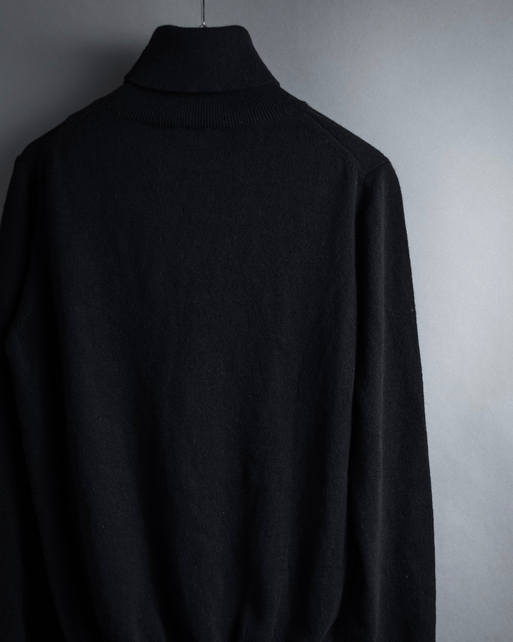 "PRADA" High-gauge folded turtleneck knit