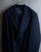 "BURBERRYS" Oversized wide lapel tailored coat