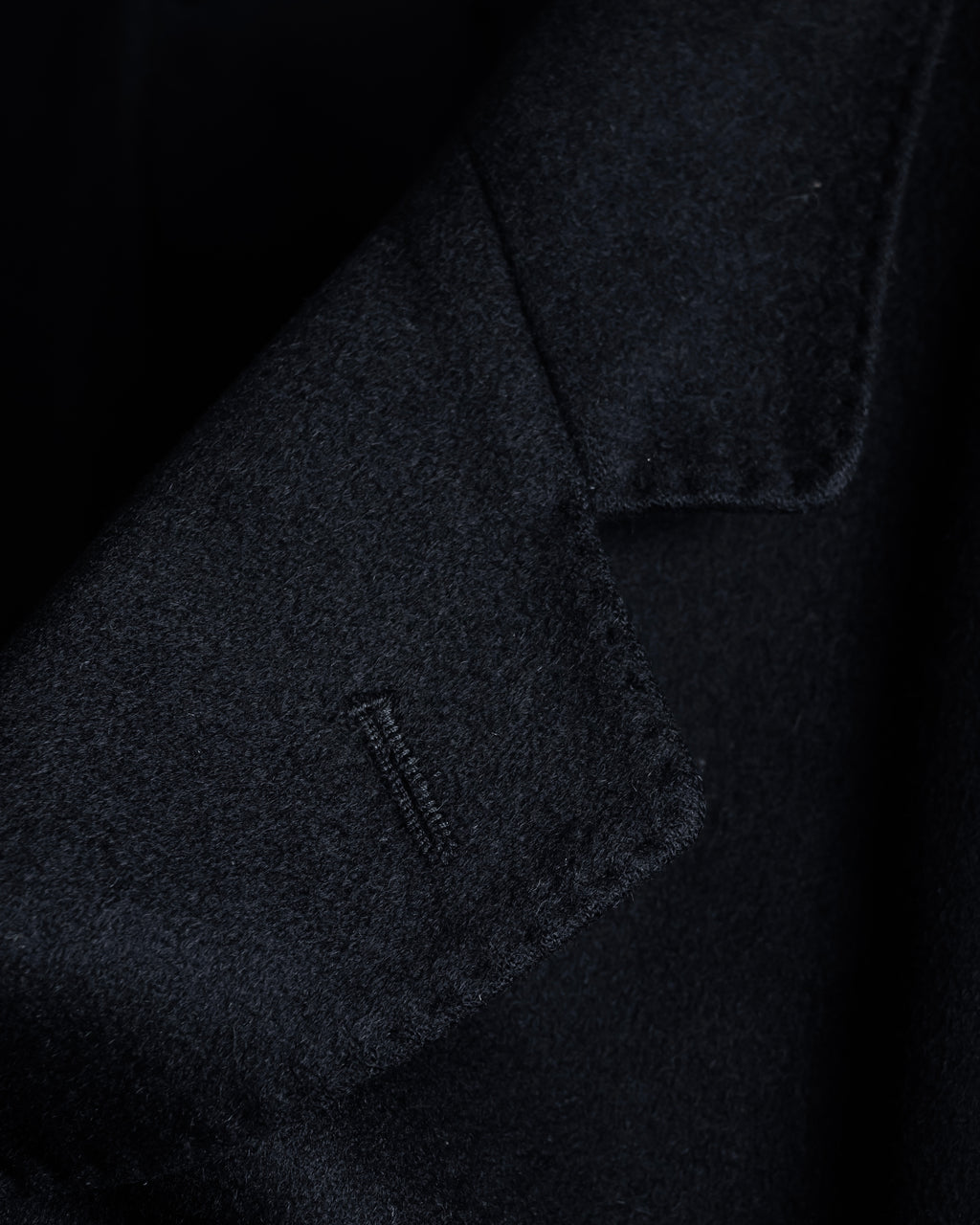 "PIERRE BALMAIN" Classic tailoring 100% cashmere chester coat