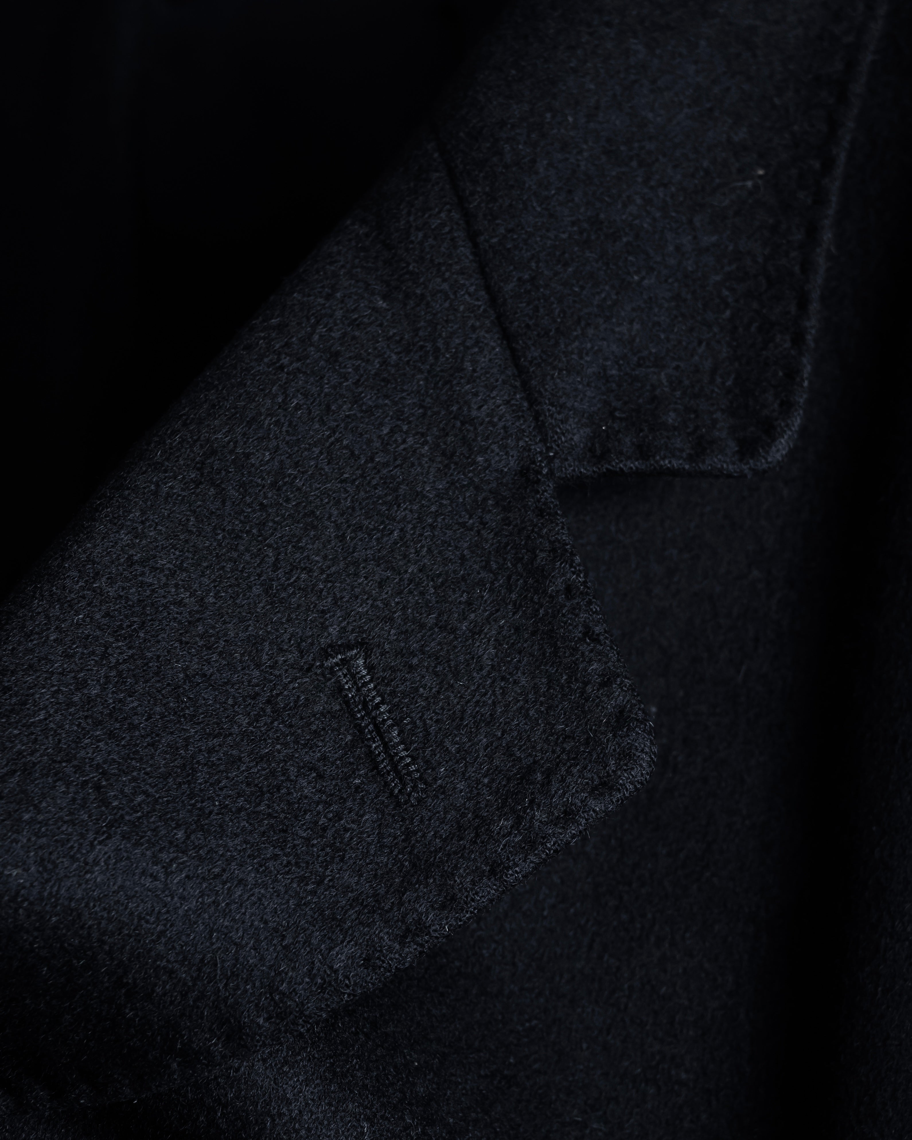 "PIERRE BALMAIN" Classic tailoring 100% cashmere chester coat