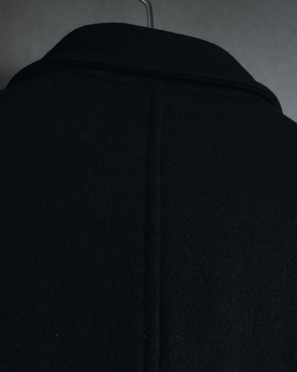 "PRADA" 90’s-00’s Minimal double-breasted wool jacket