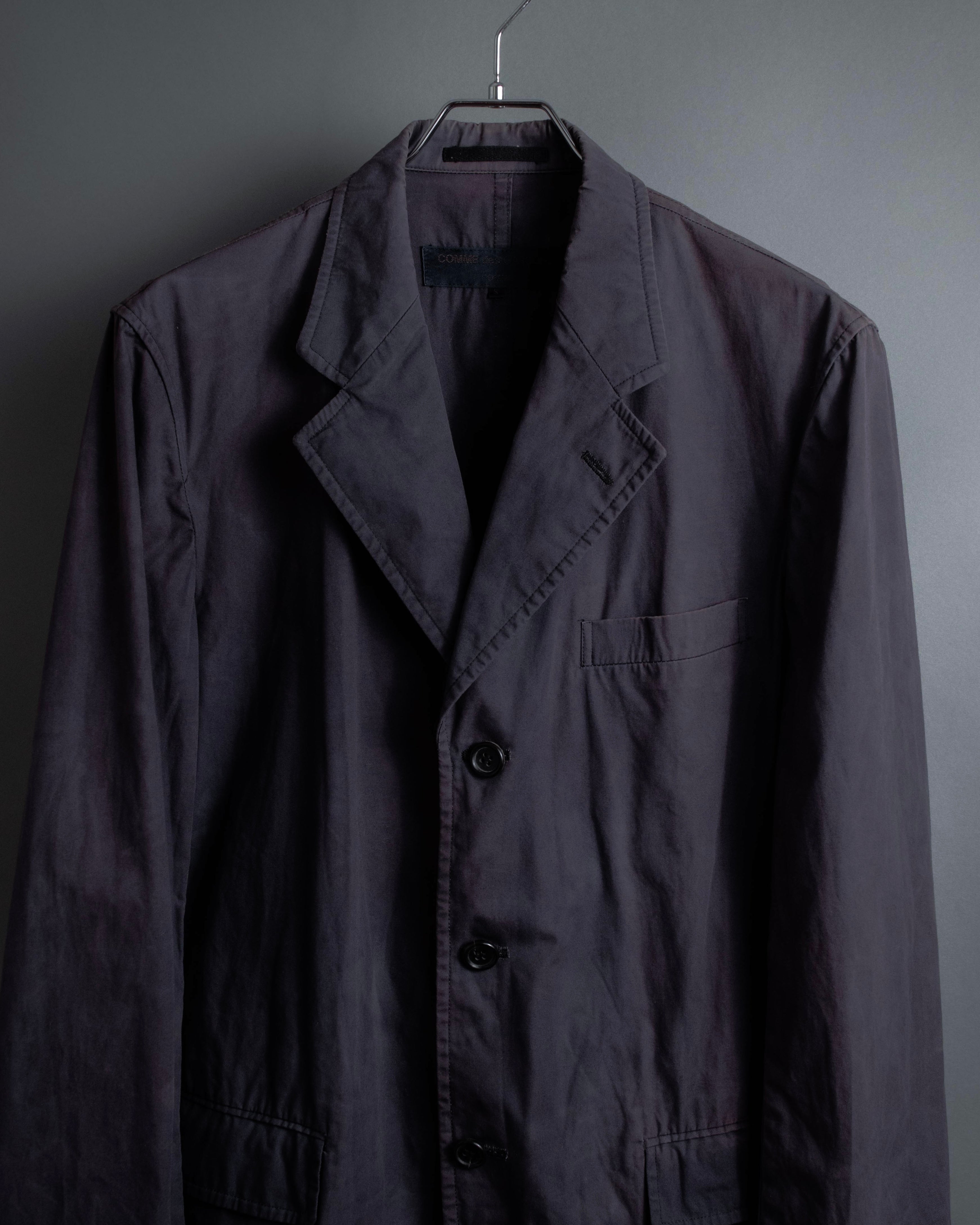 "COMME des GARCONS HOMME" 02SS beautiful faded cotton tailored jacket