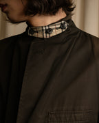 "BURBERRY" Cotton faded tailored jacket