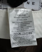 "CELINE" 1999-2003 low-rise flared stretch slacks