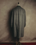 “Burberrys” 80’s Bedford wool balmacaan coat
