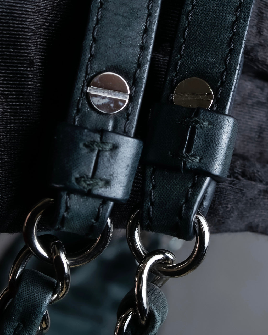 "CHANEL" Karl Lagerfeld design Matelasse chain Black shoulder bag