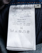 "BOTTEGA VENETA" Wide straight silhouette fisherman denim pants