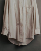 “BALENCIAGA” 90’s-00’s Relaxed pale dress shirt