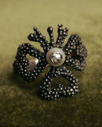 “GUCCI” 2016-20 Pearl GG flower ring
