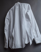 "COMME des GARCONS HOMME PLUS" 15SS Ripped cutting design cotton shirt