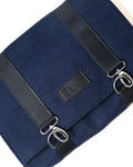 Christian Dior/ Felt Travel Organizer Clutch Bag Navy