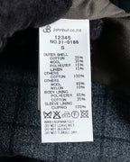 "JOHNBULL" Velvet collar design chesterfield coat