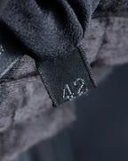 "PRADA" Waist shaped zipper jacket