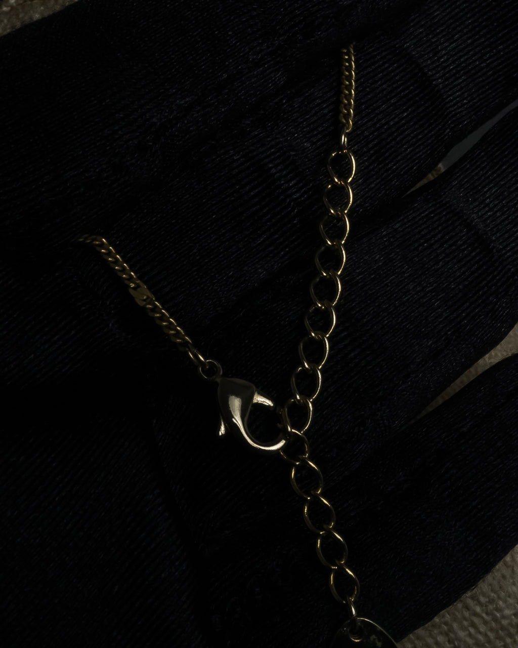 "Vintage organic ring necklace"