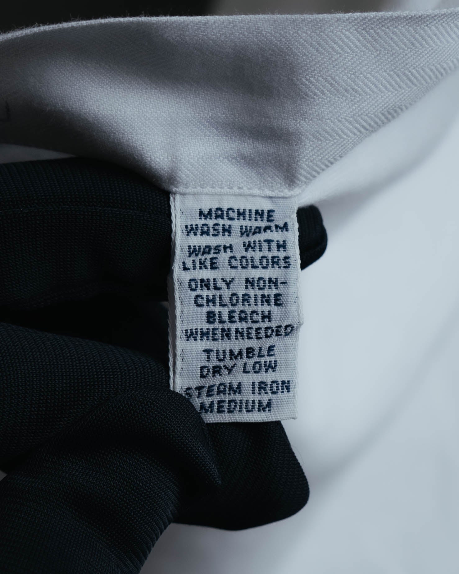 -MOOD MILLÉSIMES-
90’s-00’s andrew two-ply cotton white shirt by “Polo Ralph Lauren”
