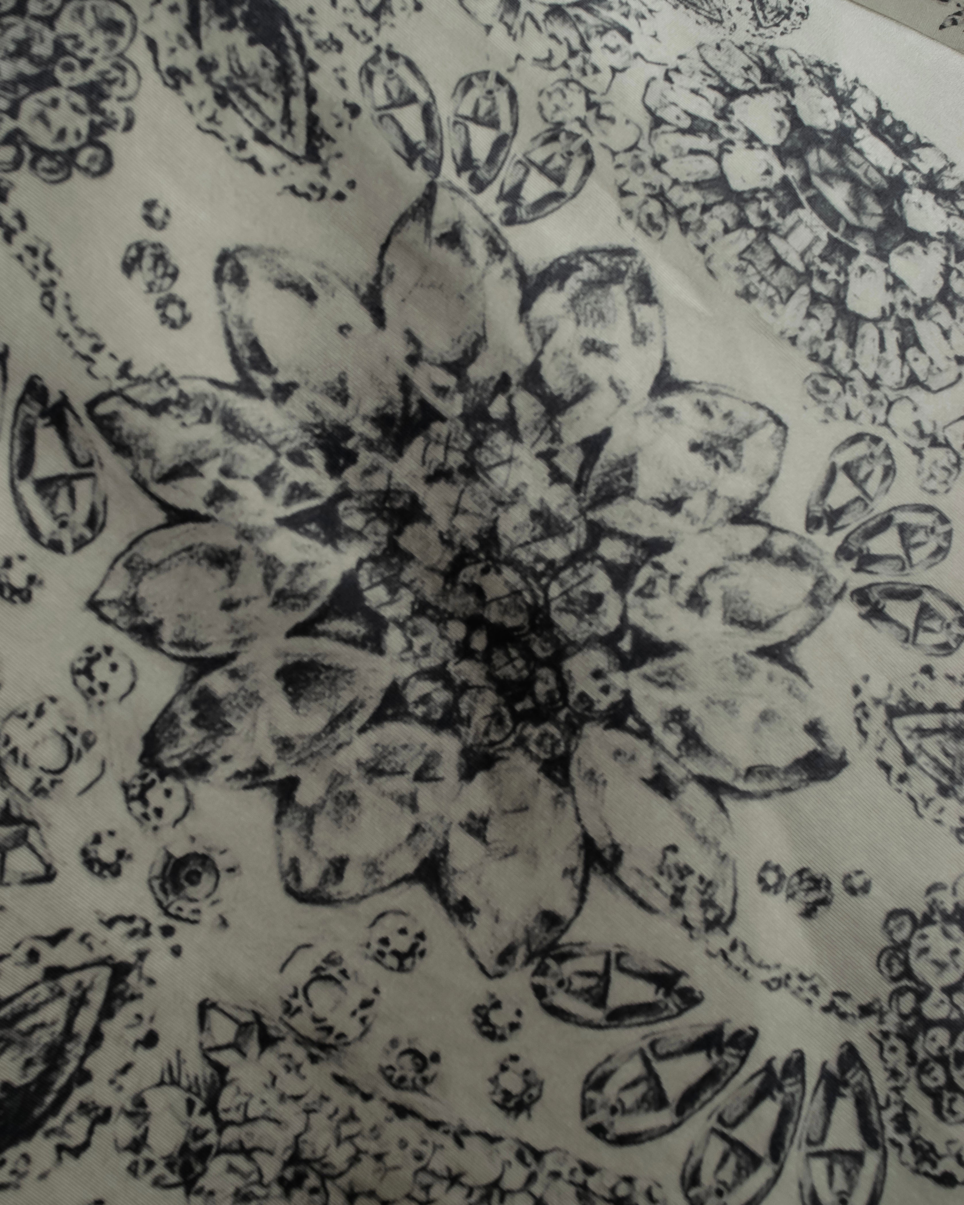 "RED VALENTINO" Baroque print sleeveless dress