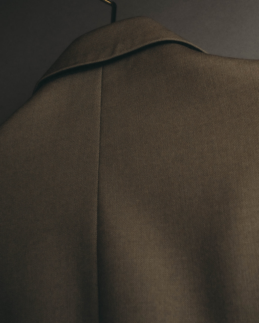 "Yves Saint Laurent pour homme" 80's-90's Structured double-breasted wool blazer