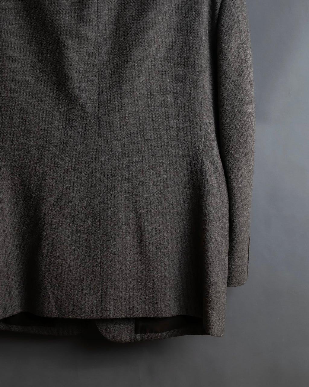 "Vintage heathered wool tailored jacket"