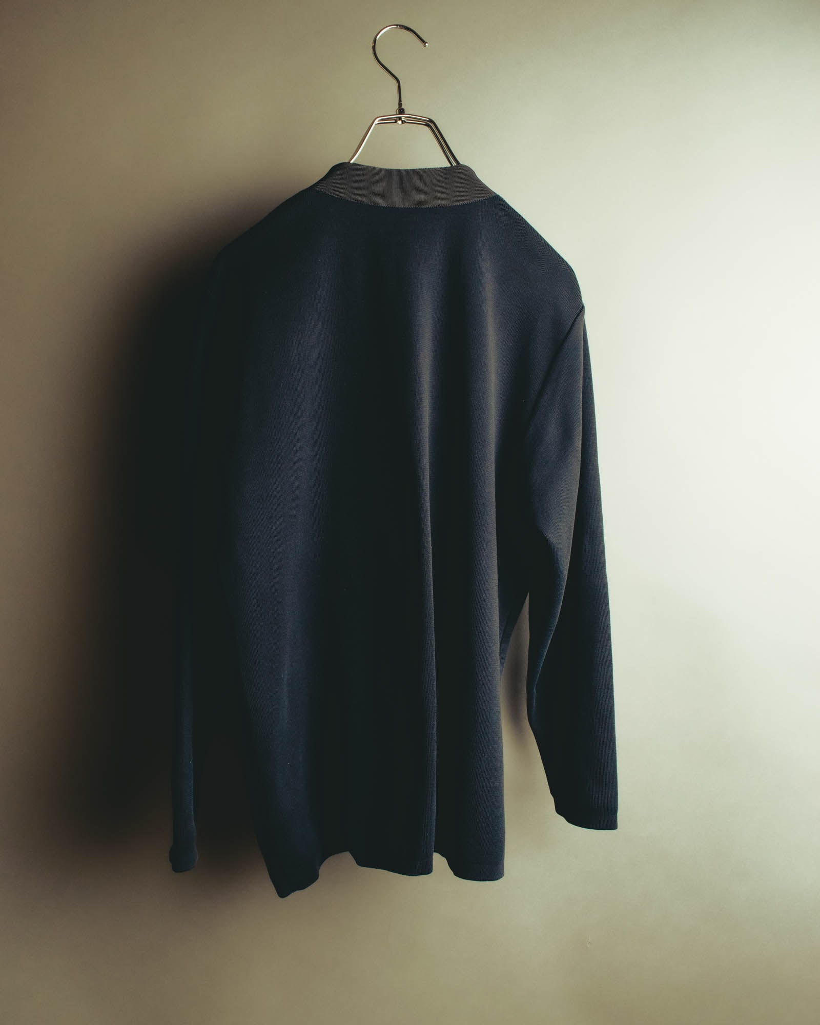 "Salvatore Ferragamo" 80's-90's Elegant cotton knit cardigan