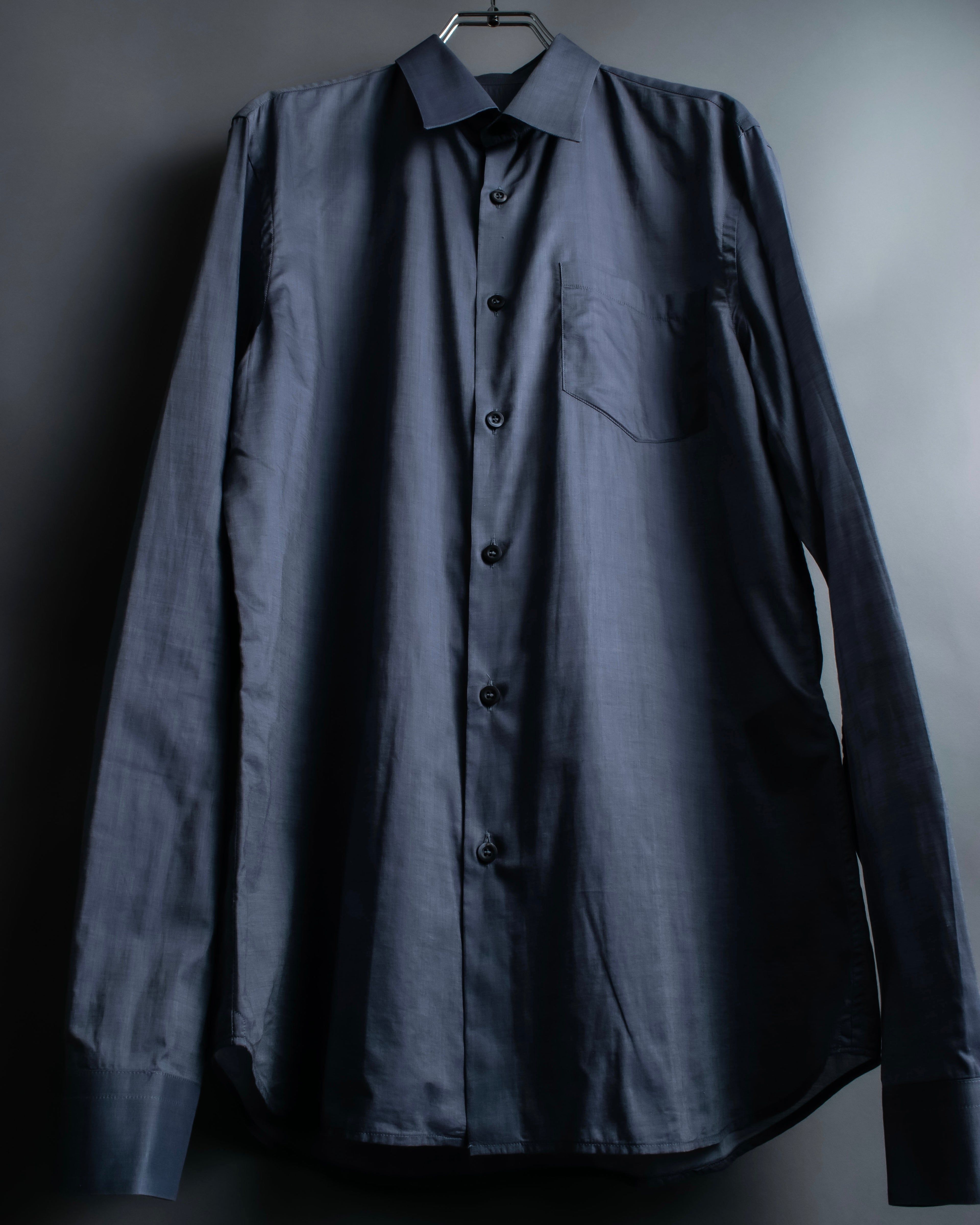 “PRADA” Bicolor back designed dress shirt