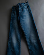 "CELINE" Stonewash design straight denim