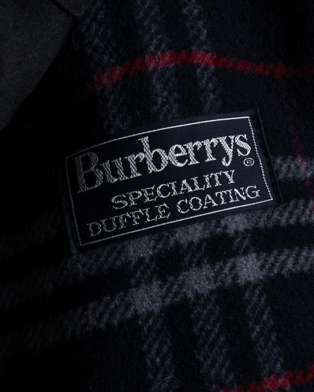 "BURBERRYS" 80-90's Classically tailored duffle coat