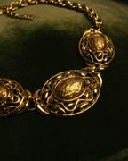 -SPECIAL- “YVES SAINT LAURENT” 80’s-90’s Baroque statement necklace