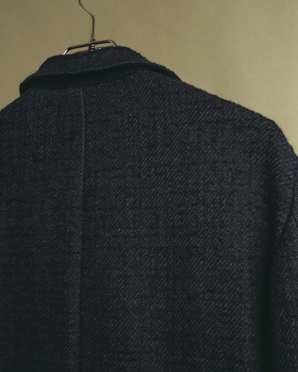 "BOTTEGA VENETA"  Late 90's-early 00's textured tailored short coat