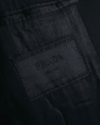 "PRADA" 1994AW Stretch polyester tailored suit