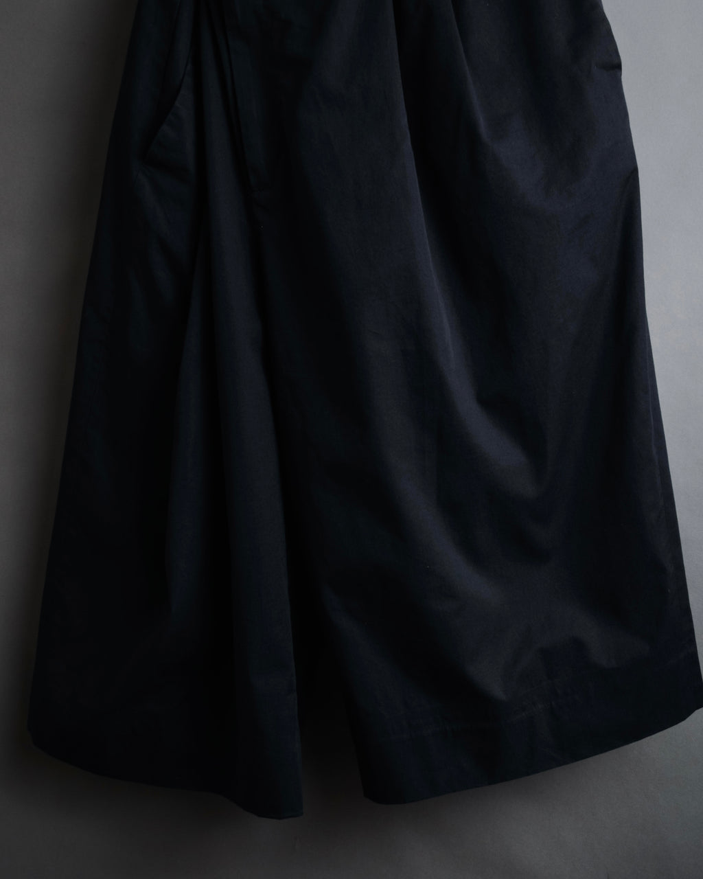 “Maison Margiela” 2019SS Cotton draped culotte shorts