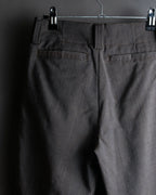 "JUNYA WATANABE COMME des GARCONS" Greige color wide flare slacks