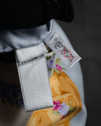 “Christian Dior” 90’s Floral logo silk scarf