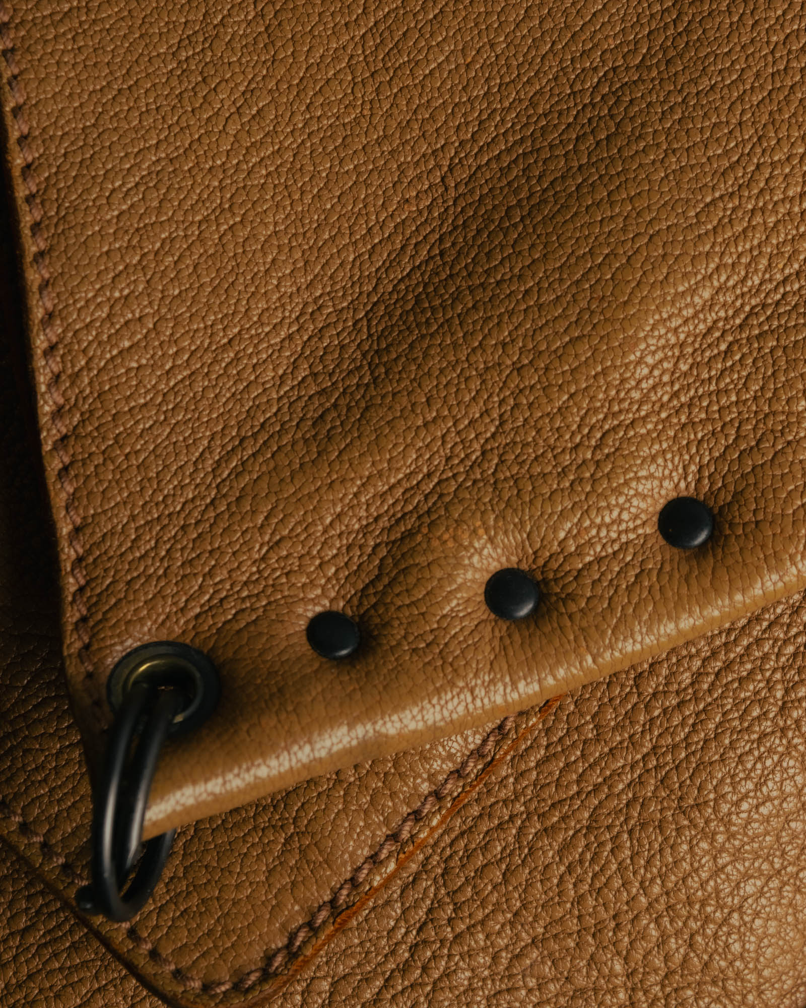 "BOTTEGA VENETA" 00's-10's Grained leather messenger bag