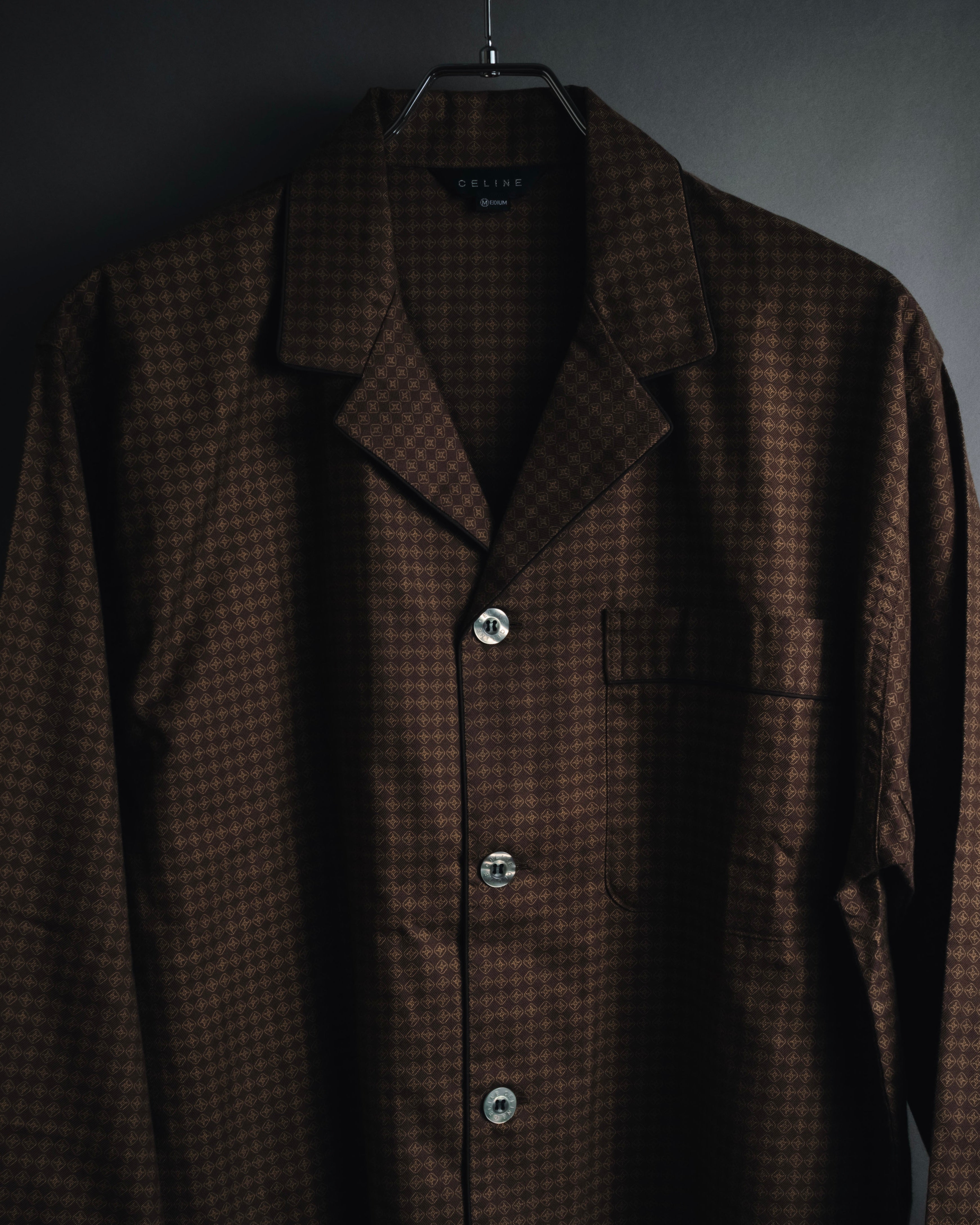 "CELINE" Monogram Pattern Relaxed Outfit