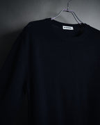 "JIL SANDER" 2019 Refined new minimal wool crewneck knit