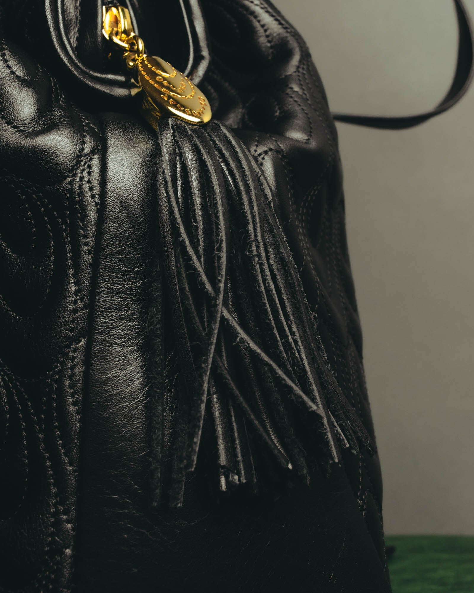 "Valentino Orlandi" 80's-90's Sculptural quilted leather shoulder bag
