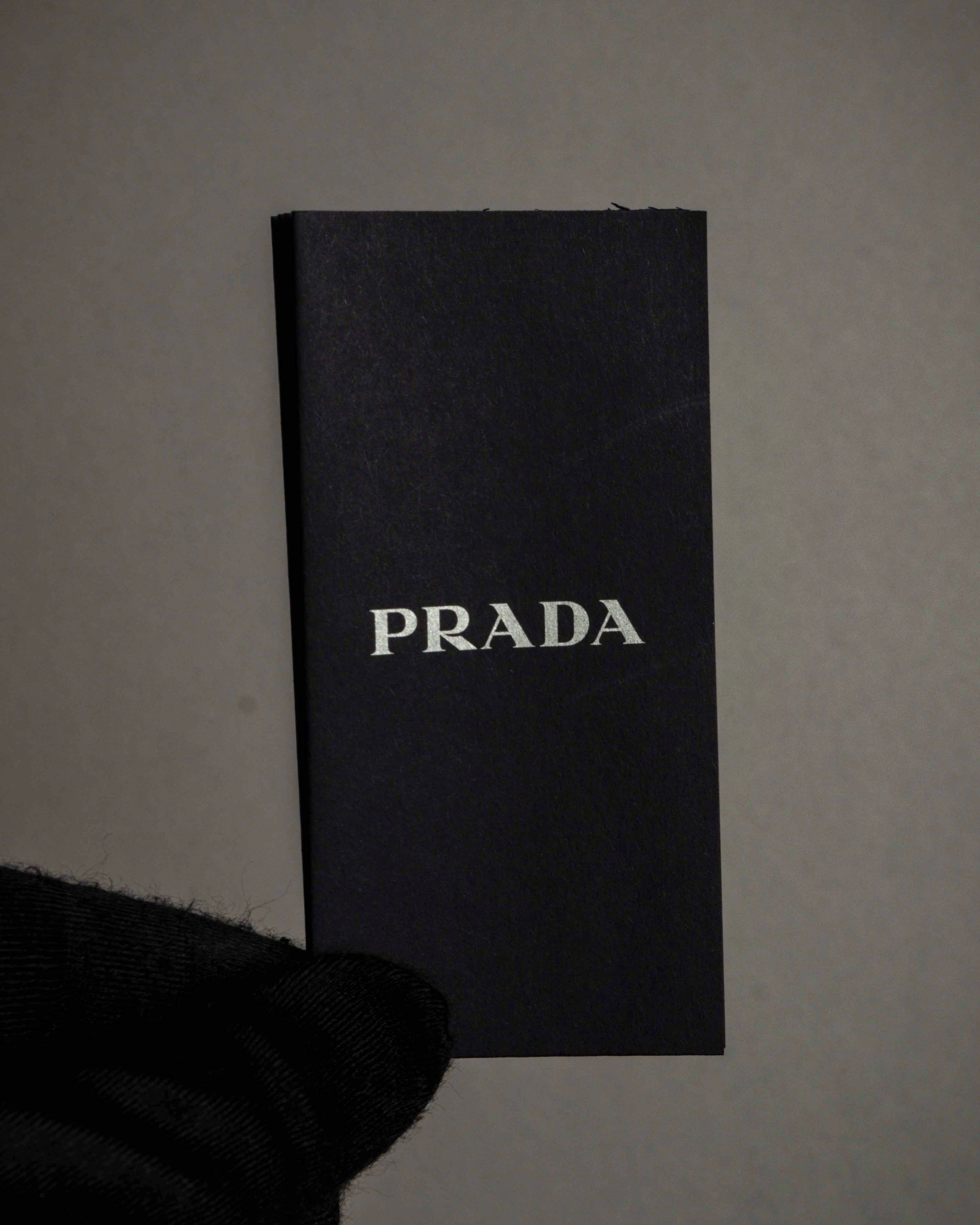 "PRADA" Yellow marble acetate sunglasses