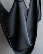 "HERMES" Silk cloth docking leather waist mark belt