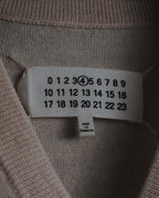 "Maison Margiela" 2014 AW Minimal v-neck knit vest