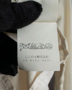 "Maison Martin Margiela" 2010SS triple layer folded fly front shirt