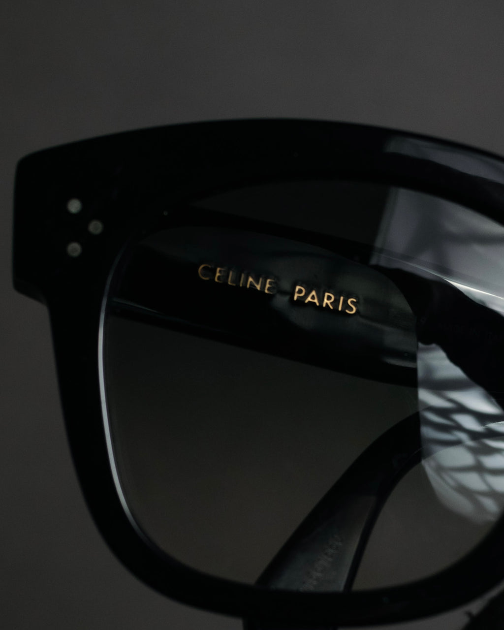 “CELINE” 2019– square acetate sunglasses