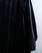 "EXPRESS" Beautiful glossy regular color velour shirt