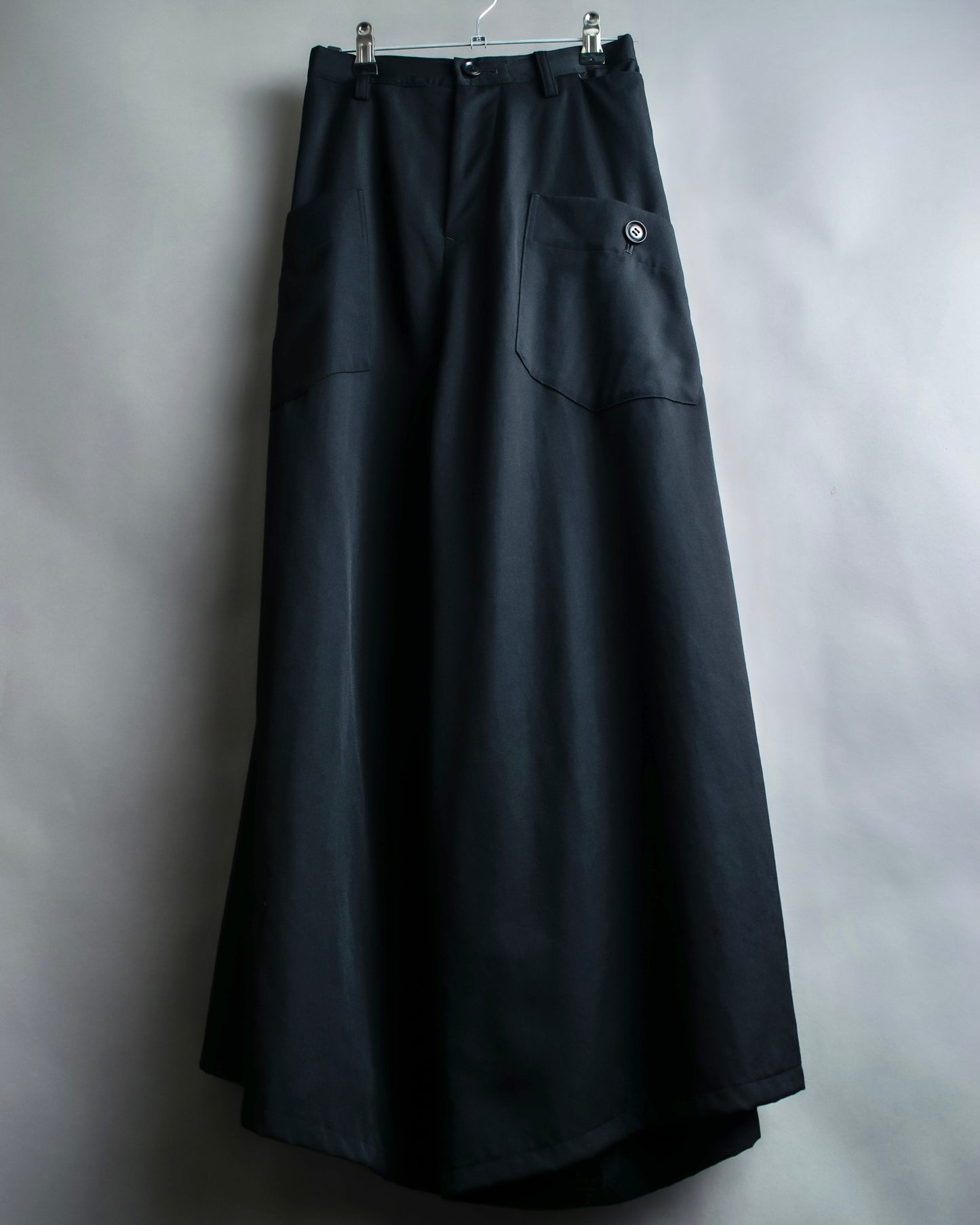 "Y's" Wool gabardine sarouel skirt pants